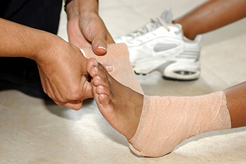 Sprained ankle treatment in the San Antonio, TX 78224 and Uvalde, TX 78801 areas
